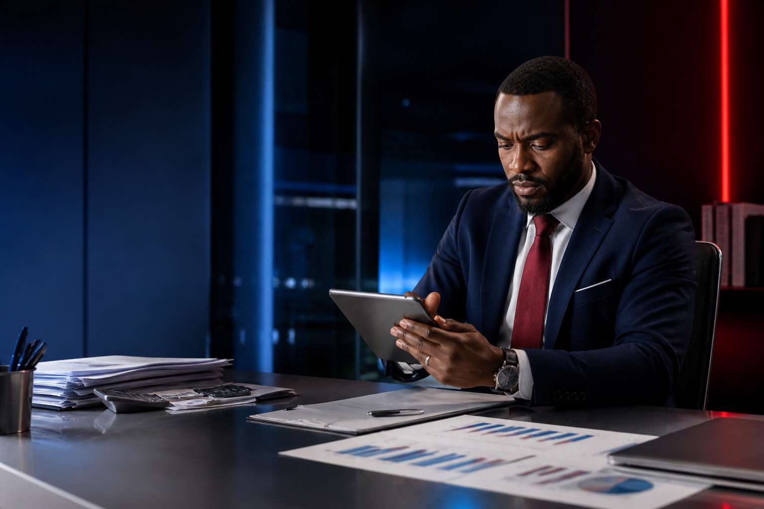 Expenses executive financial illustration
